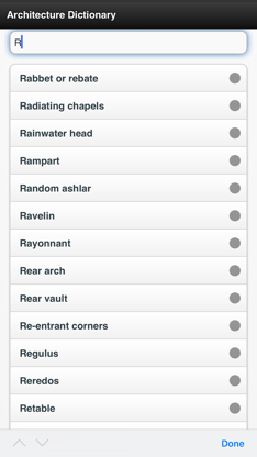 Architecture Dictionary Offline screenshot 1