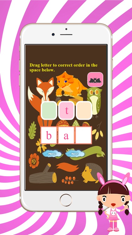 Cool Animal A-Z Alphabet Order Games with Song