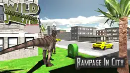 angry dinosaur simulator 2017. raptor dinosaur sim iphone screenshot 4