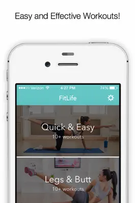 Game screenshot FitLife for Women: Challenging Exercises Focusing on Abs, Legs, Butt, Cardio, and Yoga! mod apk