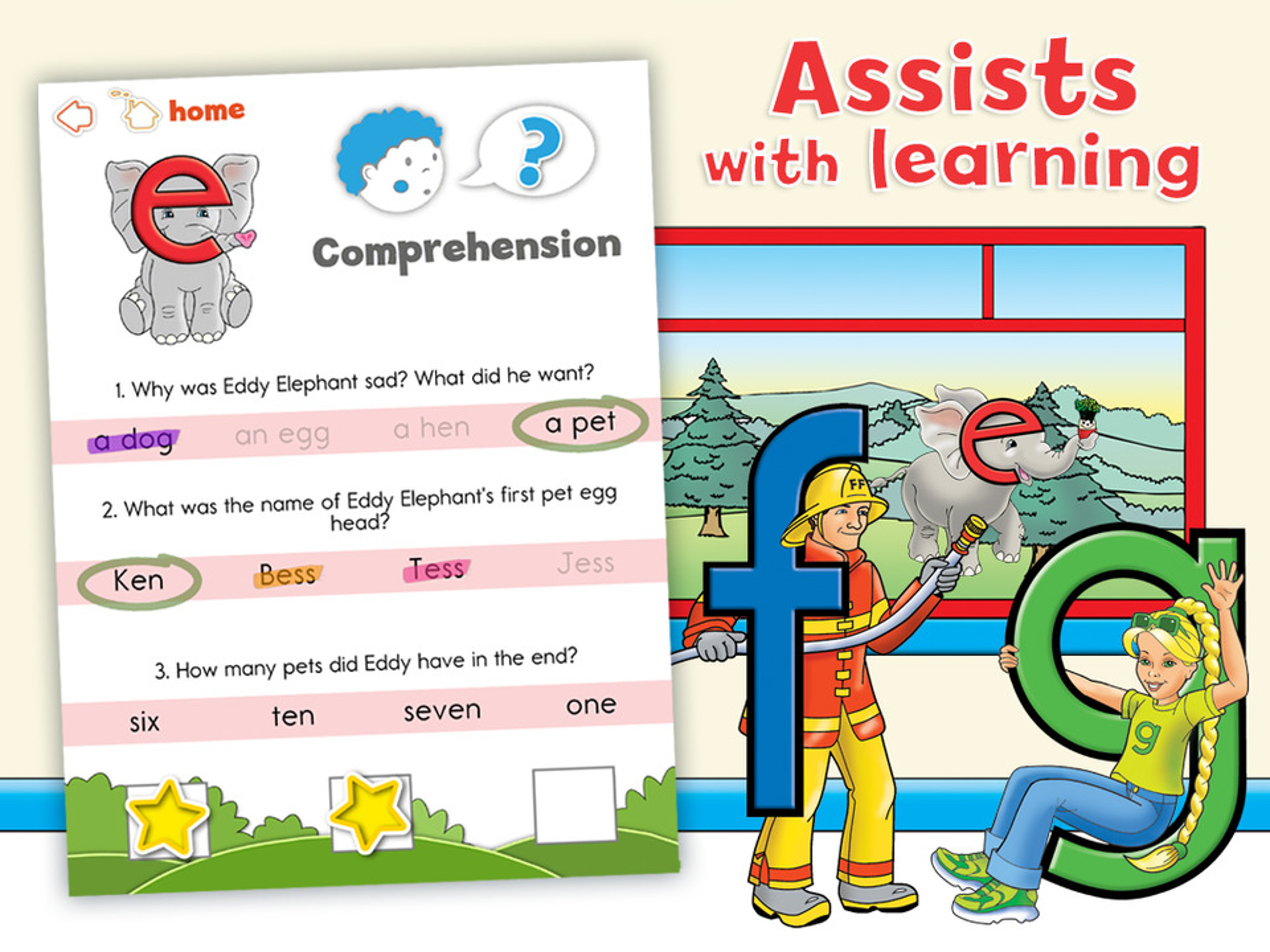 Letterland Stories EFG