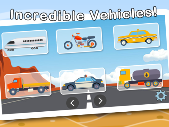 Screenshot #4 pour Wheels Puzzles For Kids