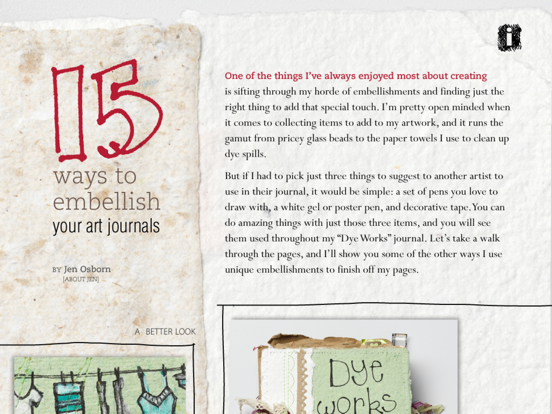 Art Journaling Exposed iPad screenshot