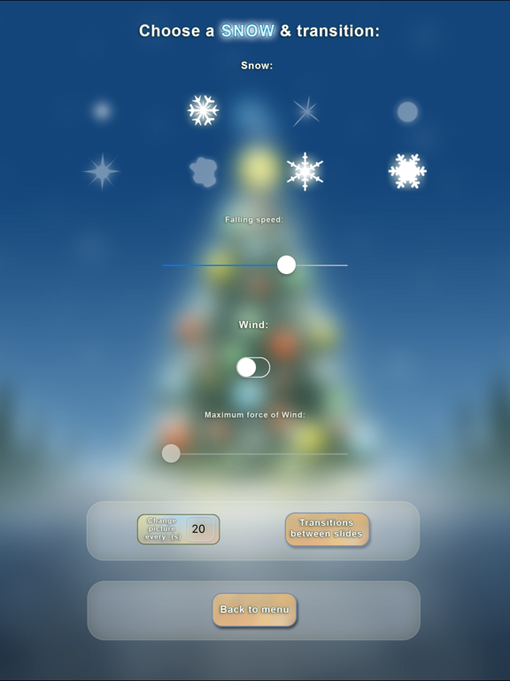 Christmas Slideshow Wallpapers iPad screenshot 5 - Entertainment app