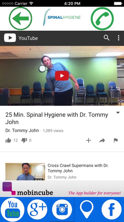 Spinal Hygiene