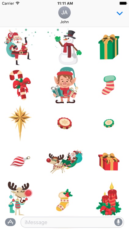 Merry Christmas elements pack - Fx Sticker