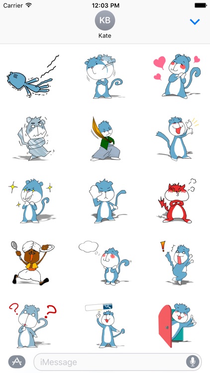 MAU kun Sticker