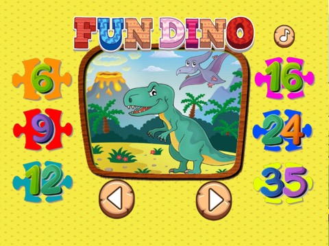 Dino Puzzle : Kids Dinosaurs Jigsaw Learning Gamesのおすすめ画像2