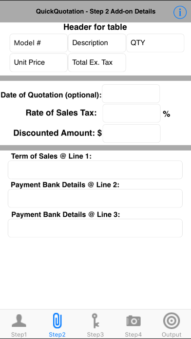 Screenshot #3 pour QuickQuotationFree