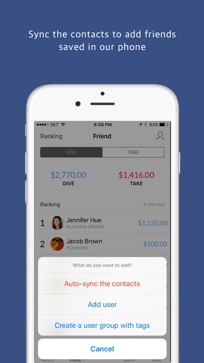 Give & Take Pro - Personal Money & Gift Manager screenshot-3