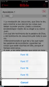 La Biblia de las Americas (Audio) screenshot #5 for iPhone