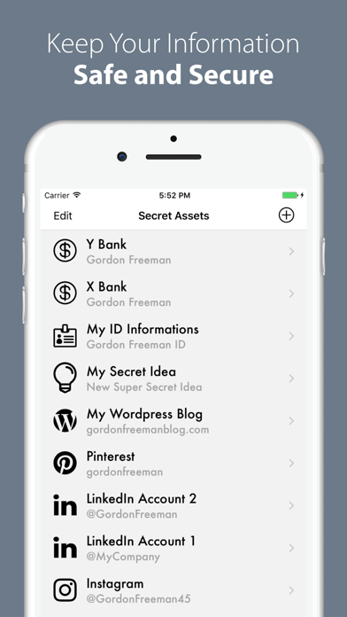 Screenshot #2 pour Neat Password - Offline Password Manager App