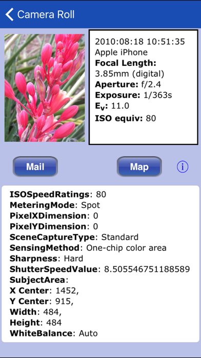 Screenshot #1 pour Exif Wizard