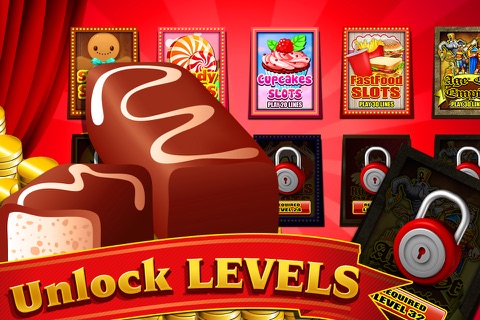 Bake the Sweet Chocolate for Valentine Casino Slot screenshot 3