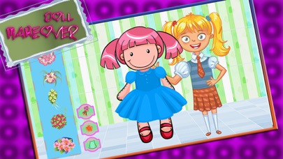 Baby Doll Fashion Tailor - Design Girls Dress iPhone screenshot