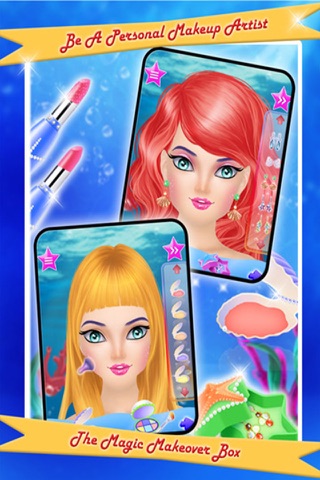 Mermaid Princess Makeover: Mermaid games for girls screenshot 2