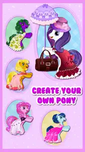 Pony Dress Up Games for Girls screenshot #1 for iPhone