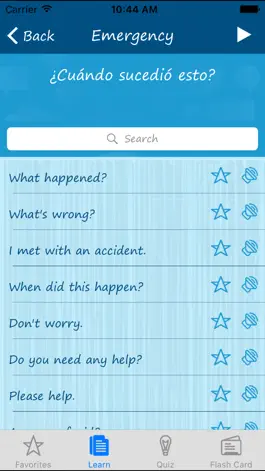 Game screenshot Learn Spanish Quickly - Phrases, Quiz, Flash Card apk