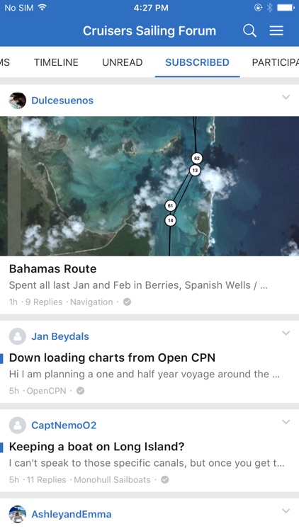 Sailing & Boating Community