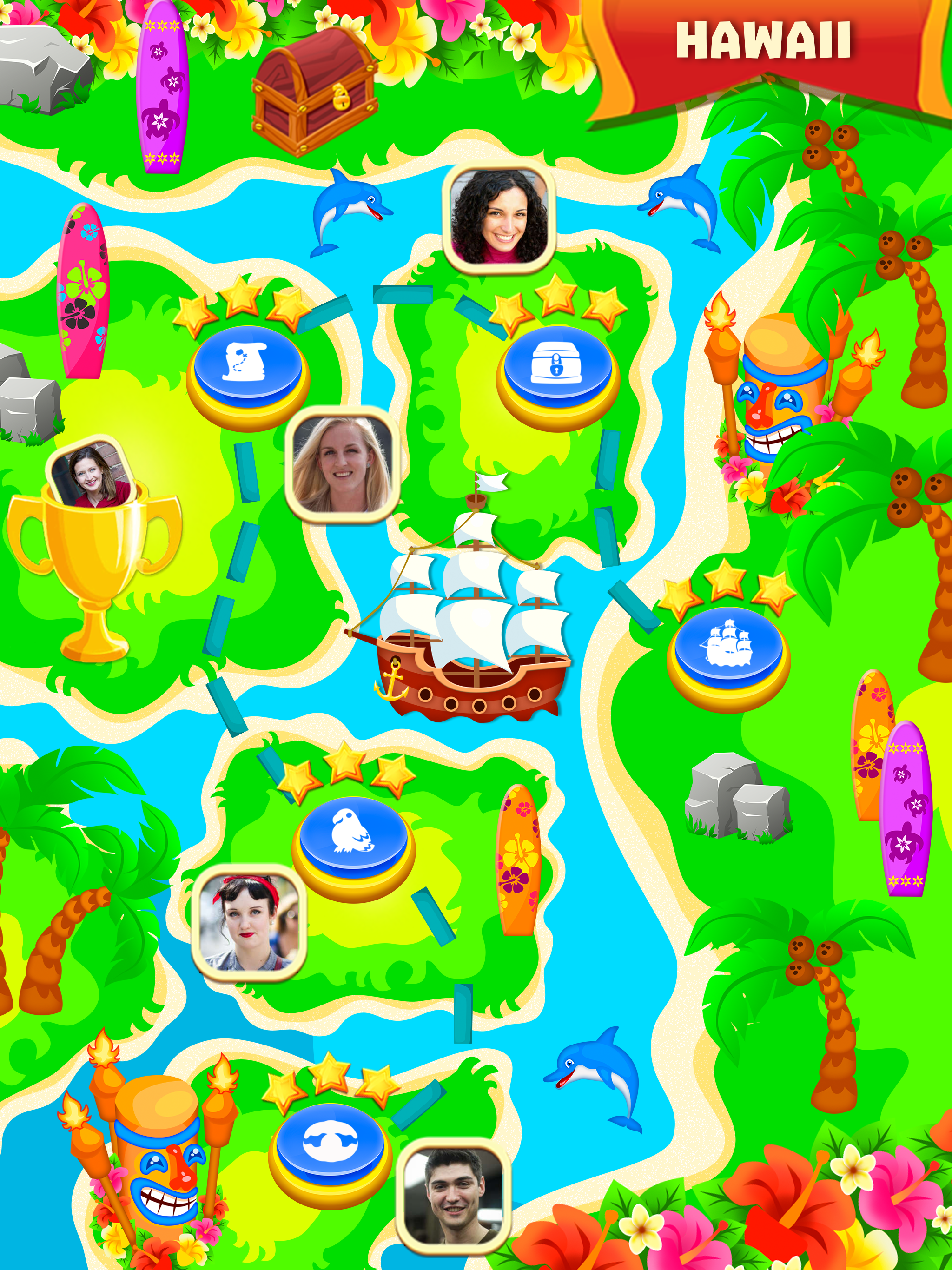 Sea Pirate: Match-3 screenshot 8