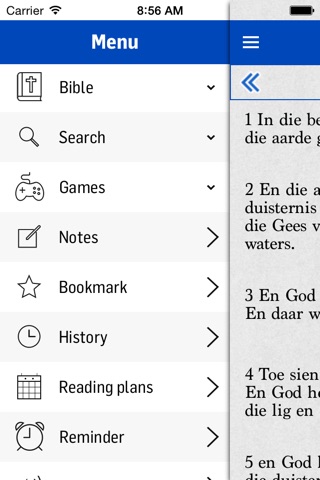 Afrikaans Bible screenshot 4