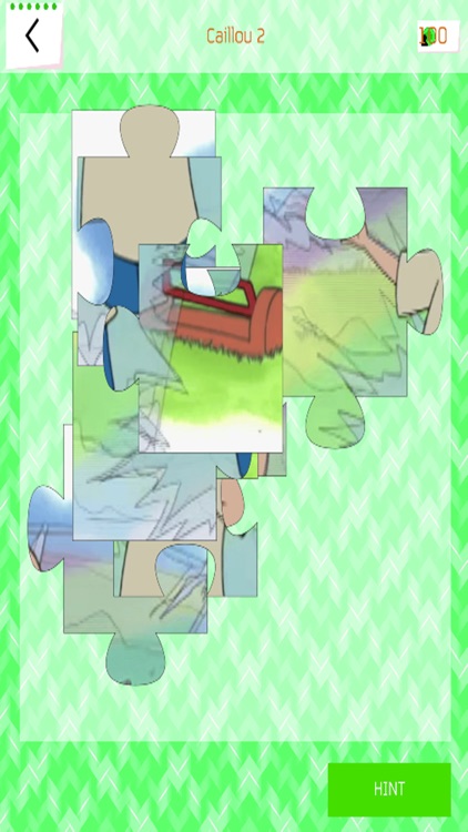 Free Jigsaw Puzzle Game - Caillou Version