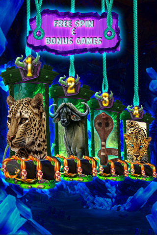 Wild Animals Kingdom Casino 7 Slots Machine Games screenshot 2