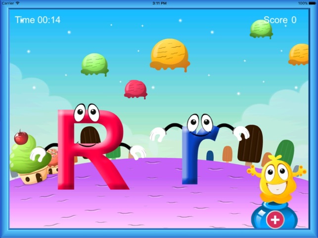 Ice cream Bash with Letter Rr(圖2)-速報App