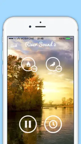 Game screenshot River Sounds - Nature To Sleep, Calm Music hack