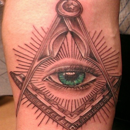 Masonic Tattoos on Body - Virtual Tattoo Art Booth iOS App