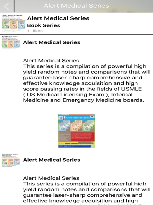 Alert Medical Series On The App Store - 