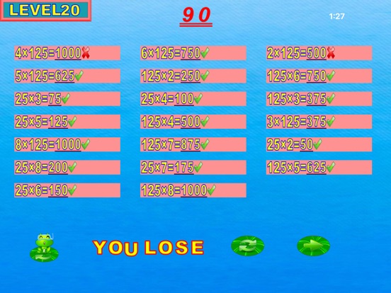 pupils mental arithmetic - sixth semester iPad screenshot