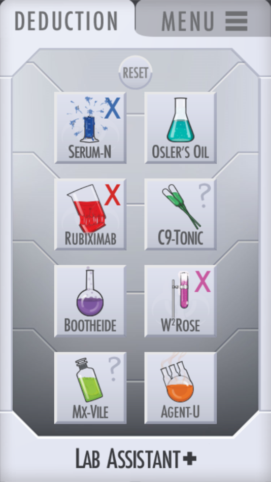 #3. Antidote Lab Assistant (iOS) 由: Bellwether Games LLC