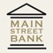 Main Street Bank Mobile Banking is a free service, but standard carrier text messaging and data fees may apply