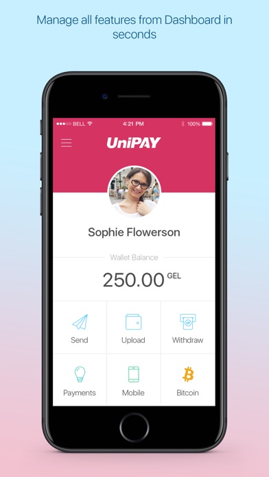 Screenshot #1 pour UniPAY wallet