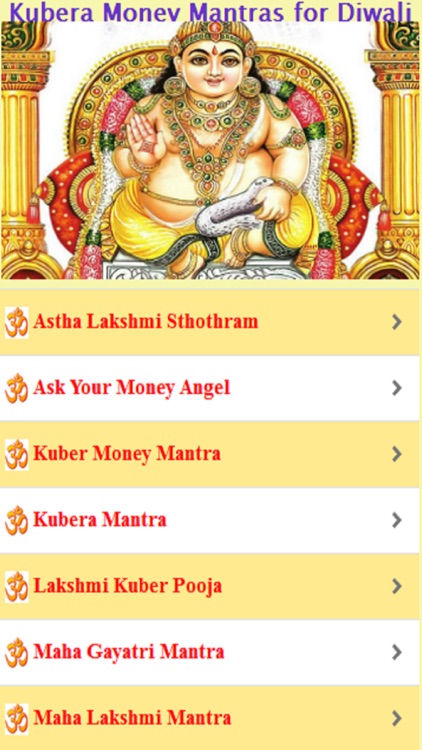 Kubera Money Mantras for Diwali