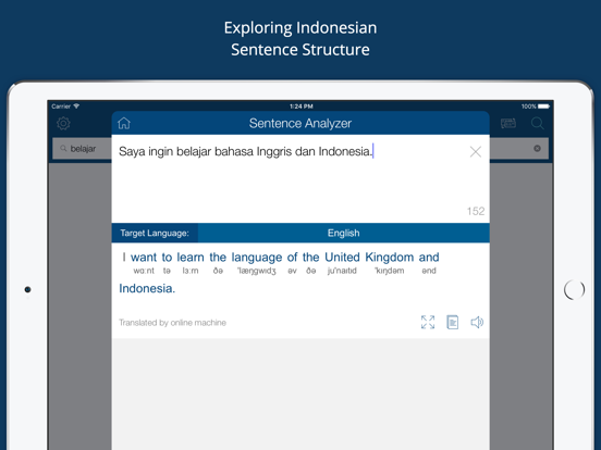 Screenshot #6 pour Indonesian English Dictionary+