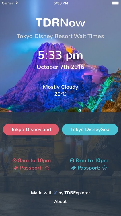 TDR Now - Wait Times for Tokyo Disneyland