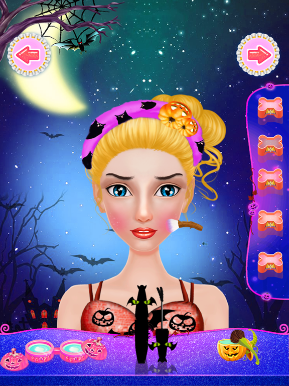 Screenshot #5 pour Halloween Spooky Monster - Dressup Makeup salon