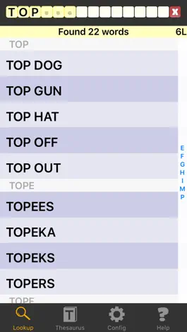 Game screenshot Crossword Lookup apk