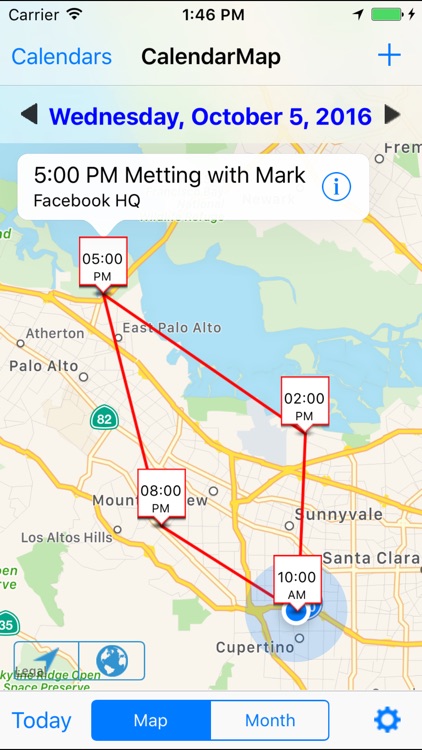 CalendarMap