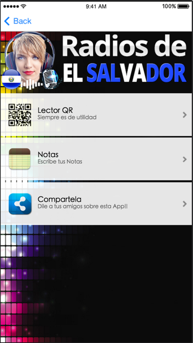 Screenshot #1 pour Radio de el Salvador