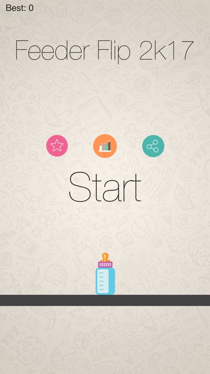 Baby Bottle Flip 2k17 - the most challenging game