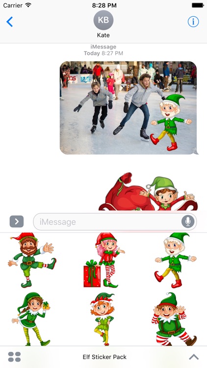 Santa's Little Helpers - Christmas Elf Stickers
