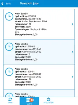 JobFormsApp screenshot 2