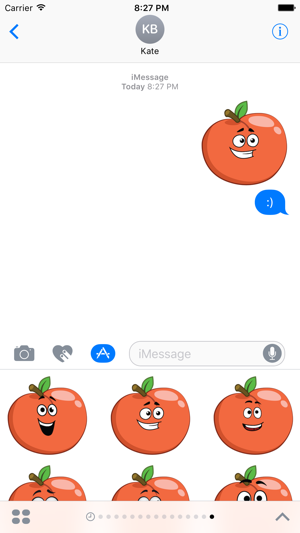 Sticker Me: Peach Emotion(圖3)-速報App