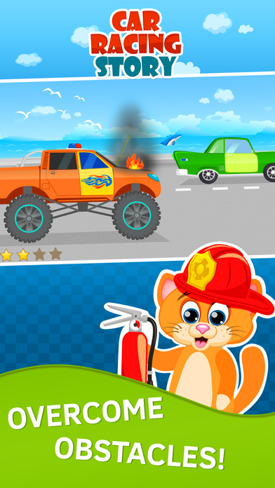 Toddler Racing Car Game for Kids. Premium Screenshot