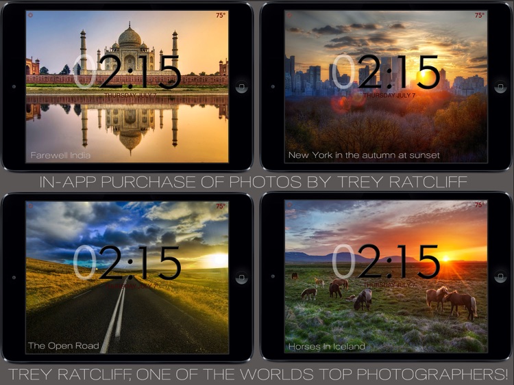 Beautiful Clock Radio lPad screenshot-4