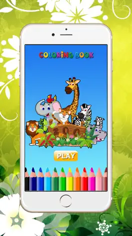 Game screenshot Zoo Safari Coloring Book Animal for Kids mod apk