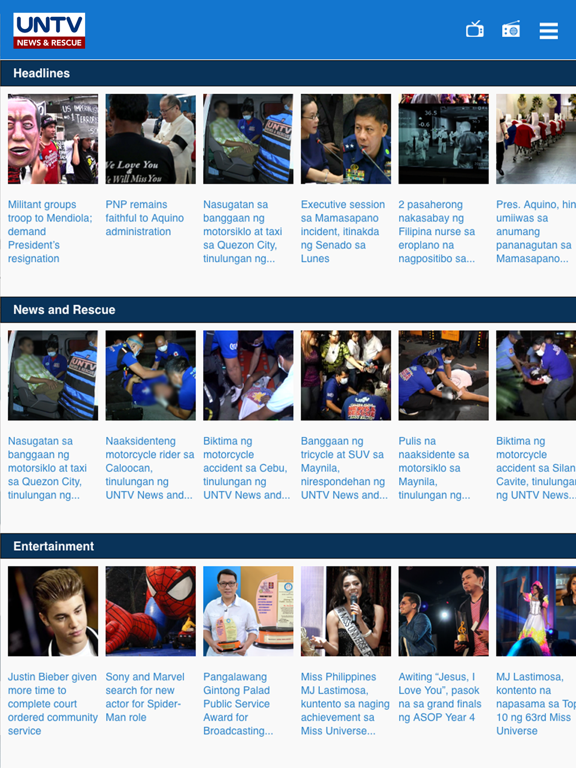 Screenshot #5 pour UNTV